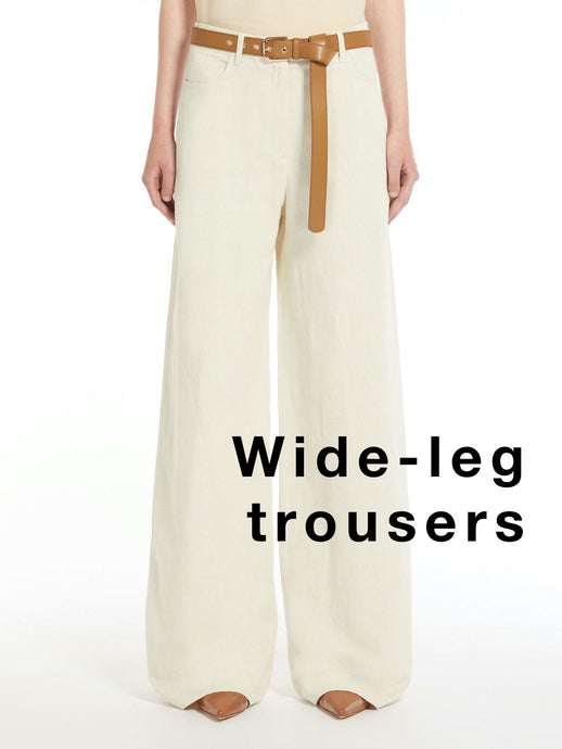 SS24 Trends: Spotlight on Wide Leg Trousers