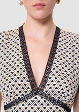 Load image into Gallery viewer, 02W028132E.1737017888-Tara-Jarmon-Women-s-Raoulita-Ecru-Mini-Hearts-Print-Dress