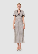 Load image into Gallery viewer, 02W028132E.1737017888-Tara-Jarmon-Women-s-Raoulita-Ecru-Mini-Hearts-Print-Dress
