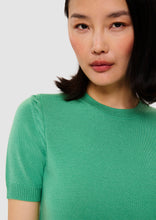 Load image into Gallery viewer, tara-jarmon-womens-pica-merino-wool-sweater-pistache-ss25