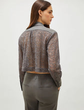 Load image into Gallery viewer, 3951015102002-marella-women-s-cropped-lace-top-ciop-slate-grey-1
