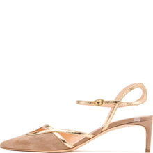 Load image into Gallery viewer, Rupert Sanderson Lunar Suede Kitten Heel