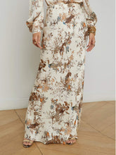 Load image into Gallery viewer, L-Agence-Womens-Zeta-Satin-Maxi-Skirt-3364TIS-EMTJ