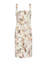 Load image into Gallery viewer, L-agence-womens-button-front-idy-cotton-dress-in-Ecru-Multi-Tapestry-Jungle