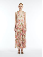 Load image into Gallery viewer, MaxMara-Studio-Women-s-EMERY-Flared-Printed-Georgette-Dress