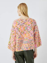 Load image into Gallery viewer, Maxmara Weekend Tessile Multi Colour Cropped Knit Jumper
