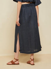 Load image into Gallery viewer, Otto-d-Ame-Linen-Long-Skirt