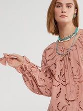 Load image into Gallery viewer, Otto-d-ame-Broderie-Anglaise-Cotton-Shirt-White