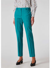 Load image into Gallery viewer, Paul-SMith-Women-s-Peacock-Blue-Wool-Hopsack-Slim-FitTrousers-W2R-N264-N31053-37_20-1