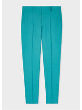 Load image into Gallery viewer, Paul-SMith-Women-s-Peacock-Blue-Wool-Hopsack-Slim-FitTrousers-W2R-N264-N31053-37_20-1