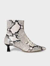 Load image into Gallery viewer, Paul -Smith-Cream-Snake-Print-sarita-Boots