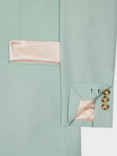 Load image into Gallery viewer, Paul-Smith-Pale-Green-Wool-HopsackBlazer-W2R-246J-M31053-33-4