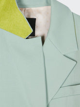 Load image into Gallery viewer, Paul-Smith-Pale-Green-Wool-HopsackBlazer-W2R-246J-M31053-33-4