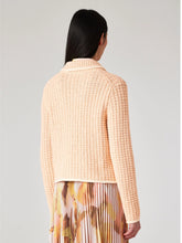 Load image into Gallery viewer, Paul-Smith-SS25-Women-s-Cotton-light-Orange-Textured-Knitted-Jacket-W1R-525N-P11123-24