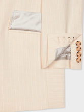 Load image into Gallery viewer, Paul-Smith-Women-s-Cream-Pinstripe-Two-Button-Blazer-W2R-247J-P31282-11-4