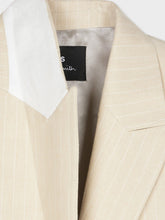 Load image into Gallery viewer, Paul-Smith-Women-s-Cream-Pinstripe-Two-Button-Blazer-W2R-247J-P31282-11-4