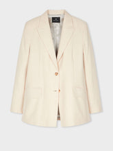 Load image into Gallery viewer, Paul-Smith-Women-s-Cream-Pinstripe-Two-Button-Blazer-W2R-247J-P31282-11-4