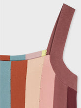Load image into Gallery viewer, Paul Smith Women's Multicolour Knitted Cotton Stripe Dress