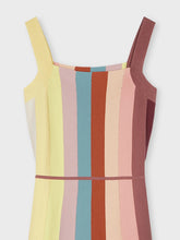 Load image into Gallery viewer, Paul Smith Women's Multicolour Knitted Cotton Stripe Dress
