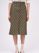 Load image into Gallery viewer, Paul-and-Joe-Womens-Knee-Length-Slit-Straight-Skirt