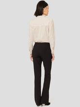 Load image into Gallery viewer, Tara-Jarmon-Peyton-Black-Double-Canvas-Trousers