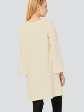 Load image into Gallery viewer, Tara-Jarmon-Rolie-Ecru-Crepe-Dress