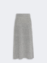 Load image into Gallery viewer, WE5306016206001-a-weekend-by-maxmara-wkdborgia-womens-flared-skirt-in-wool-blend-tweed-medium-grey