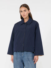 Load image into Gallery viewer, WE5486026106005-weekend-by-maxmara-womens-wkdfalena-reversible-water-repellent-taffeta-padded-jacket-navy