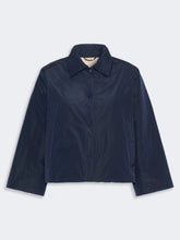 Load image into Gallery viewer, WE5486026106005-weekend-by-maxmara-womens-wkdfalena-reversible-water-repellent-taffeta-padded-jacket-navy