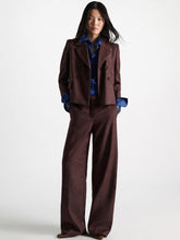 Load image into Gallery viewer, dorothee-schumacher-womens-casual-attraction-jacket-in-cinnamon-tweed