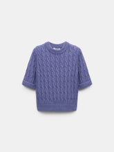 Load image into Gallery viewer, dorothee-schumacher-womens-sheer-softness-pullover-in-hyacinth
