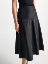 Load image into Gallery viewer, dorothee-schumacher-womens-sporty-elegance-skirt-in-midnight-navy