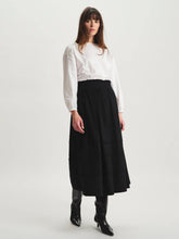 Load image into Gallery viewer, ines-de-la-fressange-womens-heloise-long-skirt-in-cotton