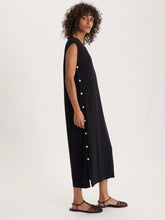 Load image into Gallery viewer, ines-de-la-fressange-womens-iris-day-dress-in-linen-mix