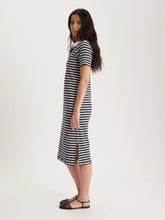 Load image into Gallery viewer, ines-de-la-fressange-womens-romane-cotton-polo-dress