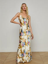Load image into Gallery viewer, l-agence-61078BAO_SERITA_DRESS_VINTAGE_WHITE_LARGE_FLORAL