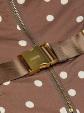 Load image into Gallery viewer, lagence-womens-kylo-belted-shirt-dress-in-cardamom-ecru-polka-dot