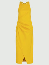 Load image into Gallery viewer, marella-envers-satin-dress-3221285202001-elegia-yellow
