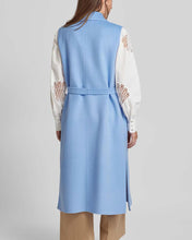 Load image into Gallery viewer, marella-mano-wool-blend-gilet-in-blue