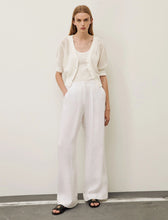 Load image into Gallery viewer, marella-nizere-linen-trousers-white