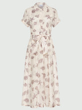 Load image into Gallery viewer, marella-womens-cotton-and-silk-voile-dress-wool-white