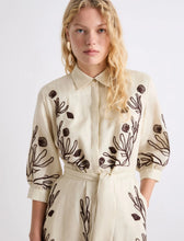 Load image into Gallery viewer, marella-womens-mllbanda-embroidered-linen-dress-cream