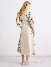 Load image into Gallery viewer, marella-womens-mllbanda-embroidered-linen-dress-cream