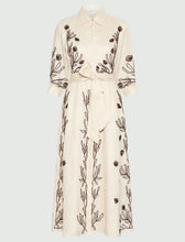 Load image into Gallery viewer, marella-womens-mllbanda-embroidered-linen-dress-cream