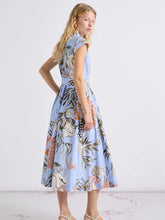 Load image into Gallery viewer, marella-womens-mllpadana-stretch-cotton-shirt-dress-light-blue