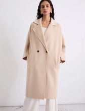 Load image into Gallery viewer, marella-womens-mllteca-oversized-double-cloth-coat-natural