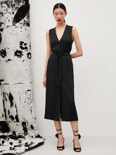 Load image into Gallery viewer, marella-womens-nef-long-belted-dress