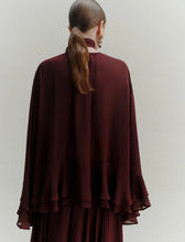 Load image into Gallery viewer, marella-womens-prisca-georgette-blouse-bordeaux
