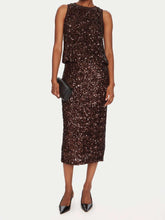 Load image into Gallery viewer, Marella Women's Rennes Sequin Skirt
