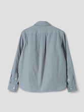 Load image into Gallery viewer, margaret-howell-mhl-womens-simple-shirt-compact-cotton-poplin-fog